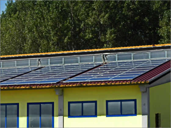 Impianto fotovoltaico - Selleria auto Torino